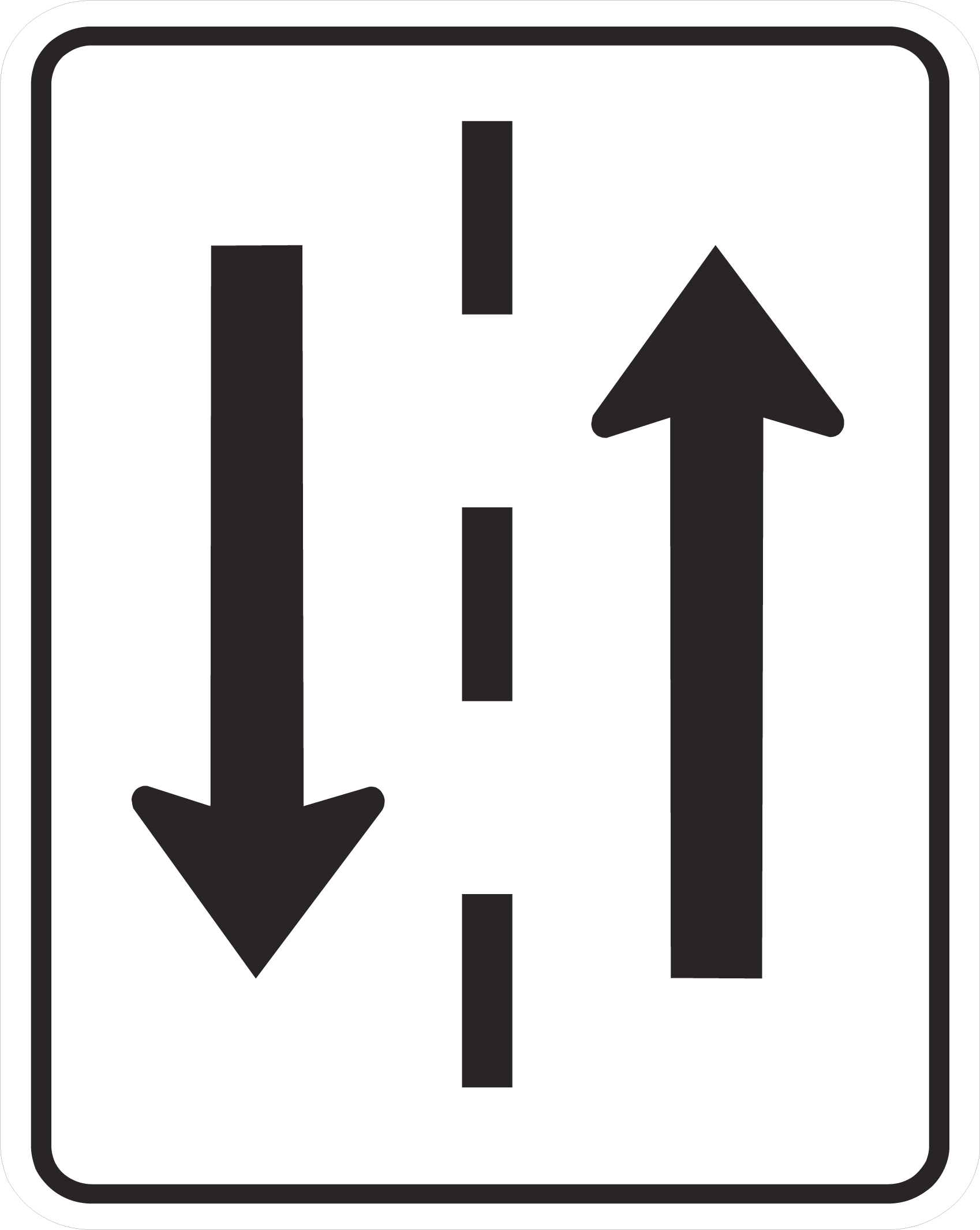 Regulatory Sign 60x75